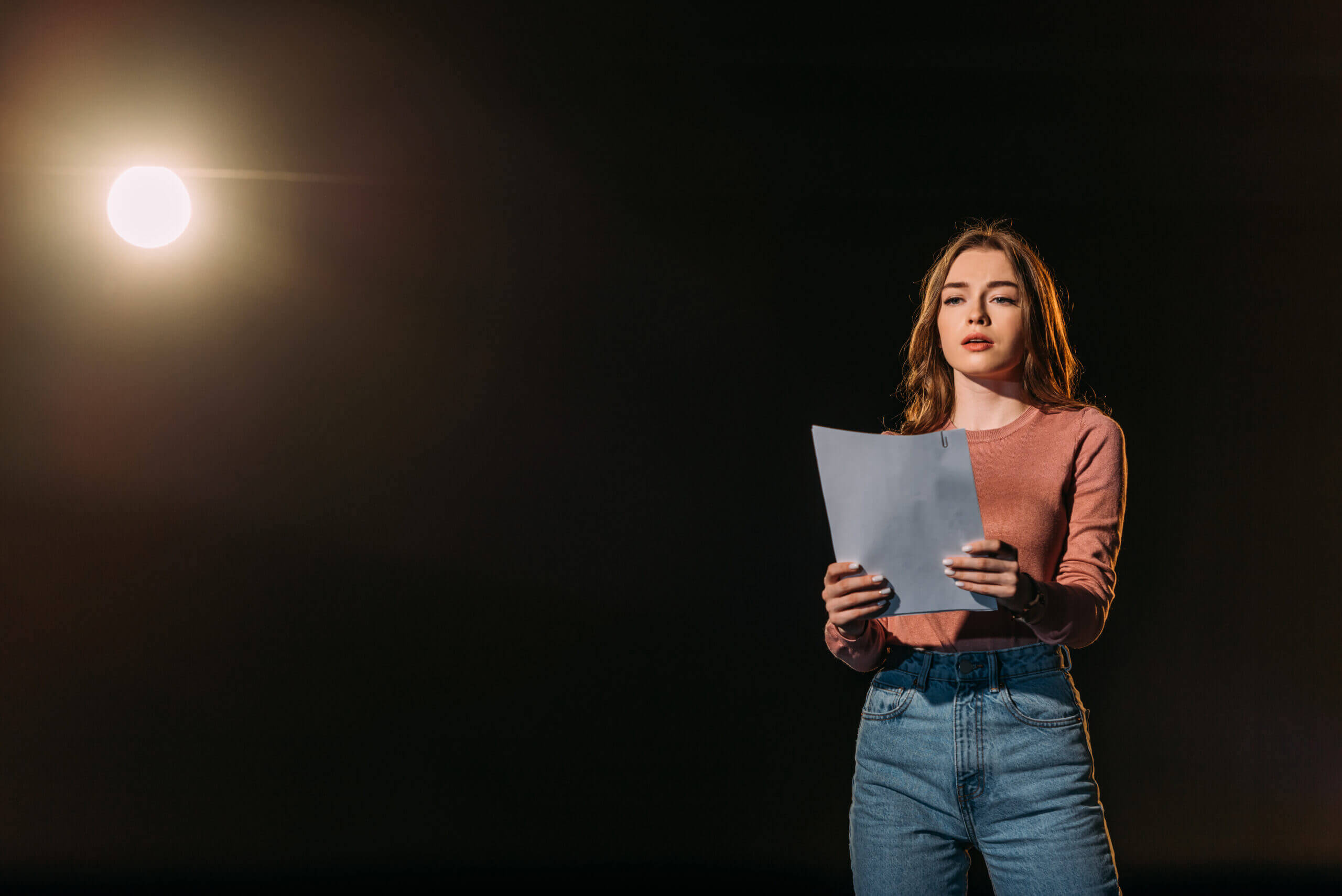 An actor learning how to plan for career longevity.